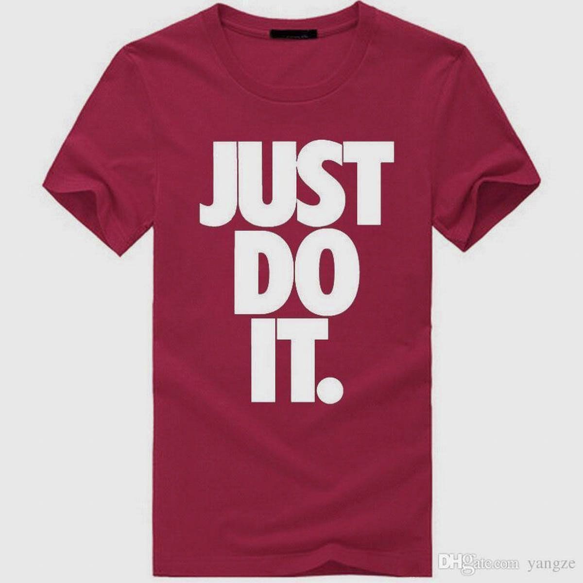 Maroon Cotton Crew Neck t-shirt