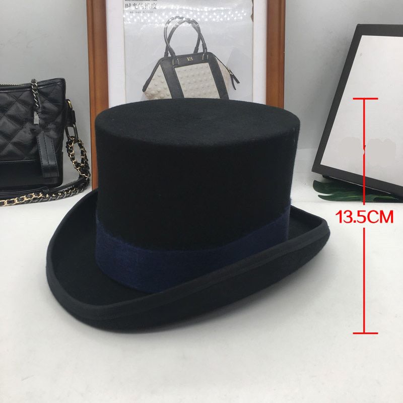 British wind in Europe and tgentleman cap stage performance top hat retro fashion and personality Presihat cap