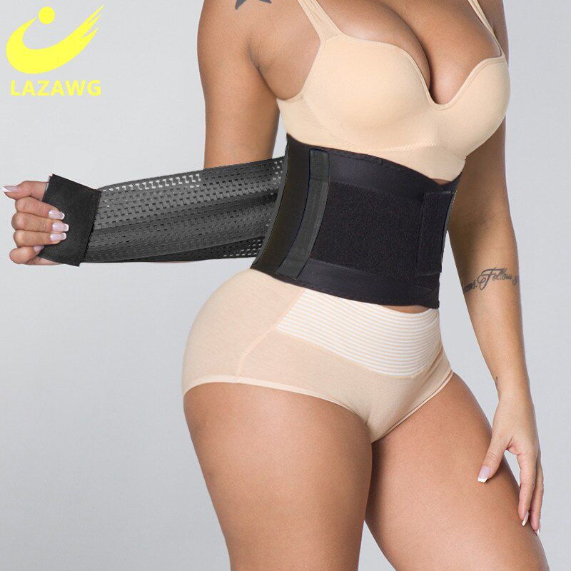 Waist Body Shaper Sweat Waist Trainer Corsets Slimming Belt Women Weight Loss Compression Trimmer Workout Fitness Sauna