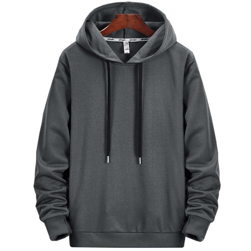 Autumn Casual Hoodies Men Long Sleeve Solid Male Sweatshirt Loose Street -Hop Style Men Wearting  Arrival Fashion