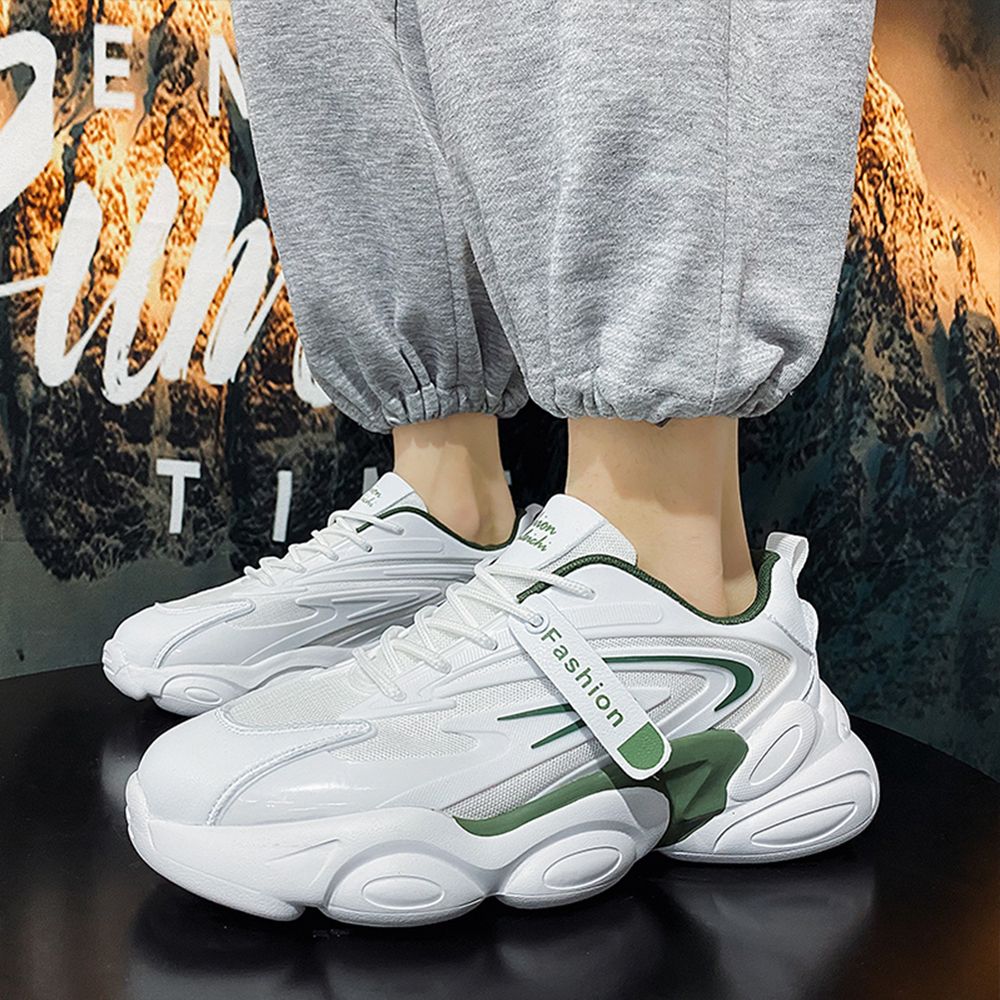 Spring 2022 new men's casual shoes low cut drop plastic sports old fashion shoes students Korean ins men's shoes with nice material