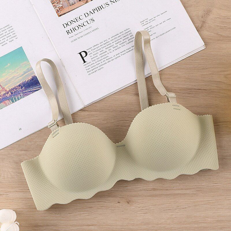 11Colors  Women Bras Solid Seamless Underwear Adjustable Push Up Wire Free Bralette Soft Fashion Female Breathable Lingeries