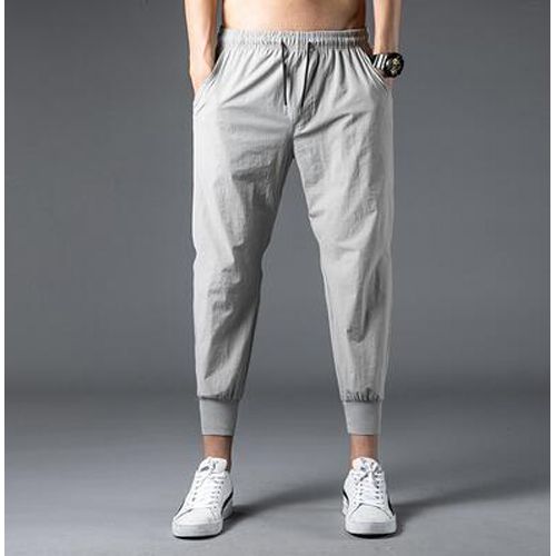 New Solid Harem Pants Men Ankle-Length Trousers Men Casual Pants Men  Hop Streetwear Plus Size