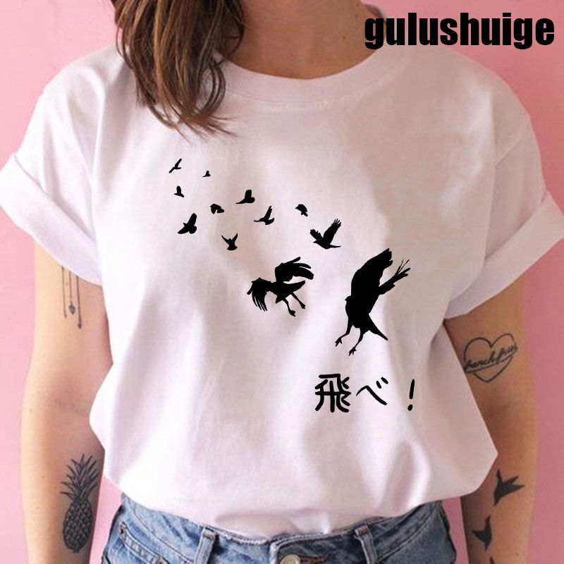 Oya Oya Oya Haikyuu T Shirt Men Kuroo Anime Shirt Fly High Graphic Tees Cool Karasuno Japanese Cartoon T-shirt Tops UniMale