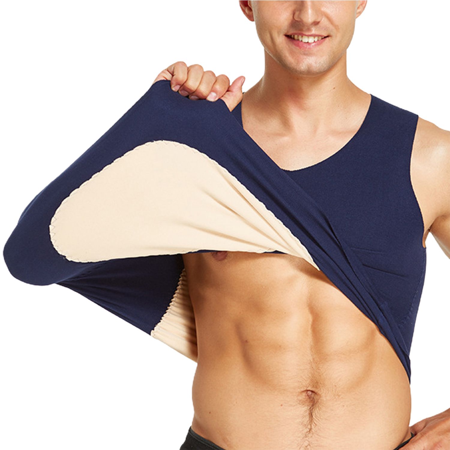 Winter Underwear Vest No Curling Soft Winter Underwear Waistcoat
