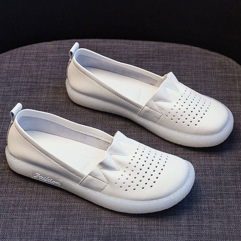 Korea Style Open Heels Slipper Girls Slip Sandal Flat Shoes Women Canvas Shoes Sneakers for Women Teenagers Fashion Slippers  040105