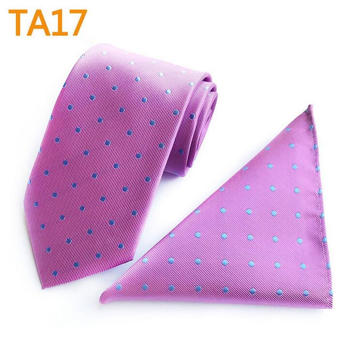 Men's Formal Commercial Tie Set Handkerchief Paisley Pocket Towel Gentleman Polyester Neckties Wedding Suit Hanky Ties - intl