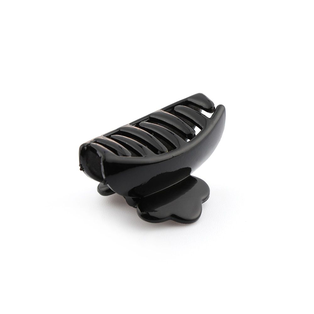 2/5Pcs Butterfly Holding Hair Claw Clamps Care Hairpins Bright Black Section Styling Tools Salon Fix Hair Sell Hair Clip
