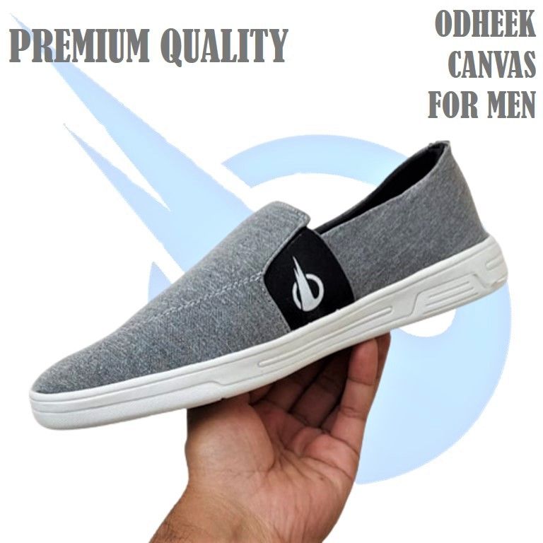 Odheek Canvas For Men Savers Ash