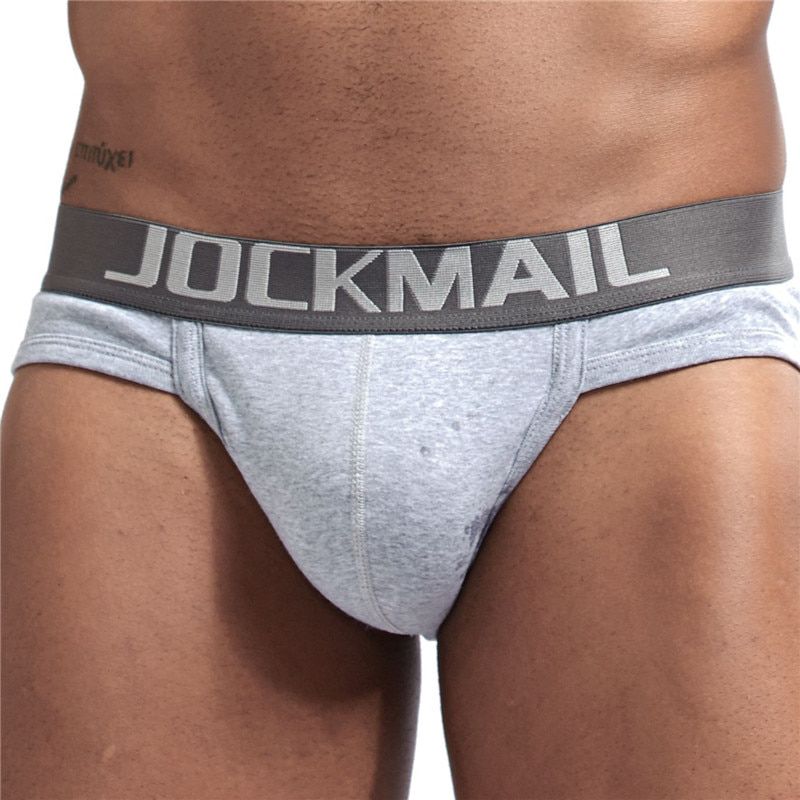 Jockmail Sexy Men Tanga Hombre Cotton Gay Men  Men Briefs Soft Mens Briefs Shorts Panties