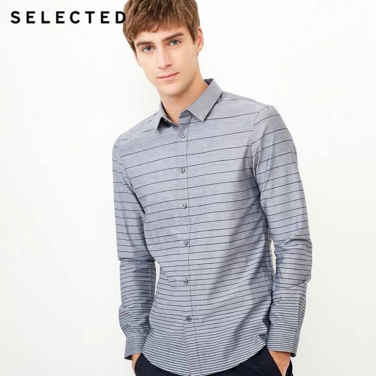 New Cotton Causal Indian Fabic Smarts Shirt for Man's