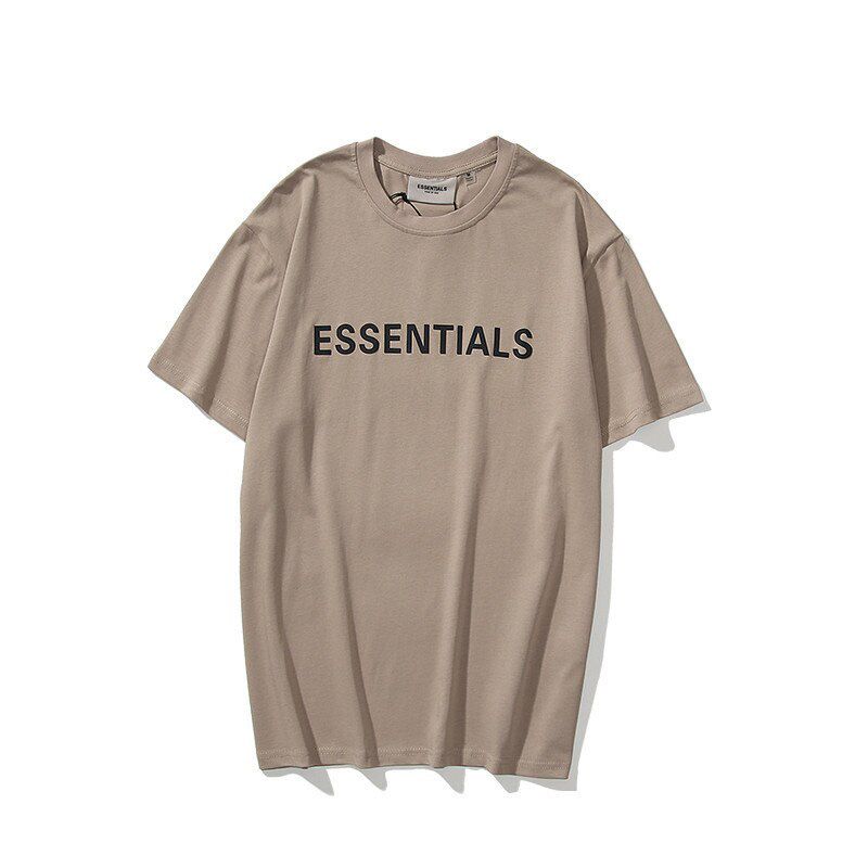 Oversized Essentials T Shirt 100% 1:1Summer Loose T-Shirt Men and Women -Hop Style Cotton Quality Movement Essentials T-Shirt