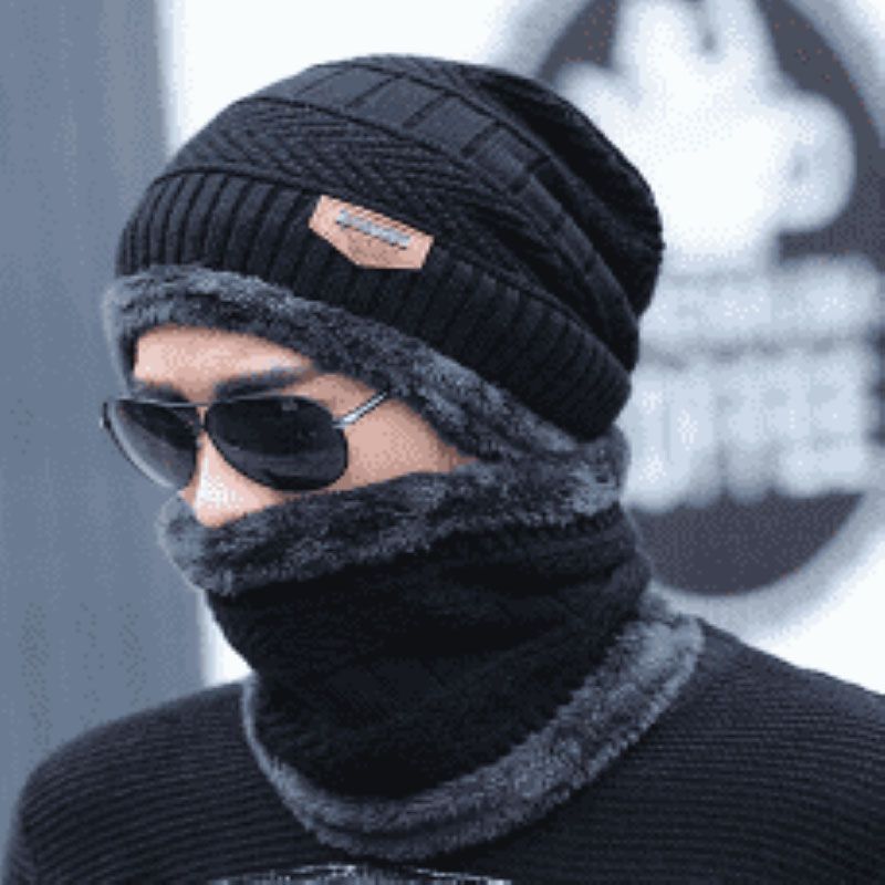 Winter Cotton Cap for Men & Women Multicolor