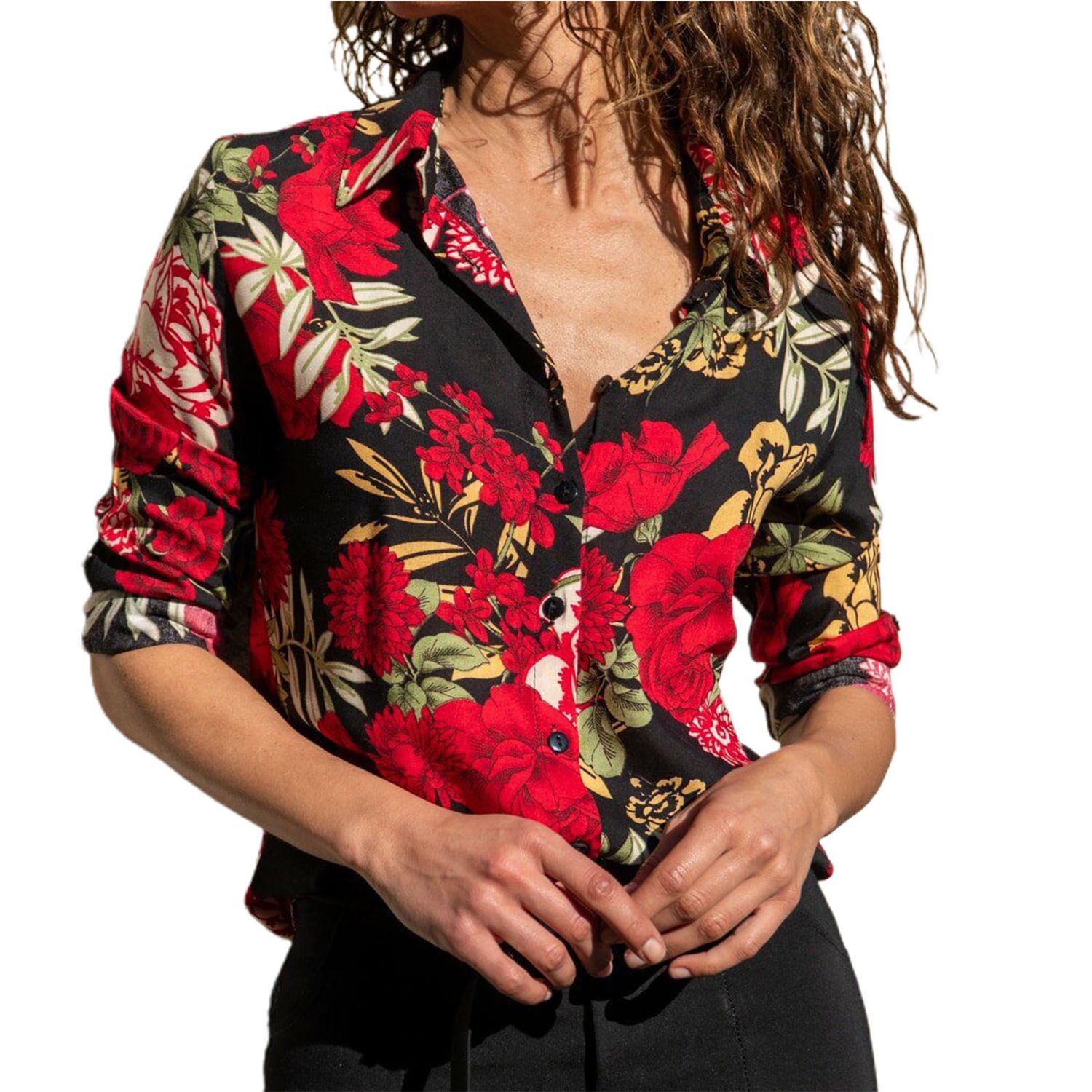 Women Tops Anti-wrinkle Casual Fashion Women Leisure Shirt