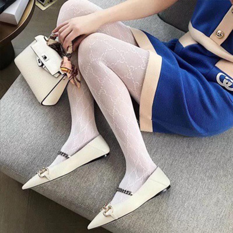 Fashion Sexy Women Girls Core Wire Jacquard Club Panty Knitting Net Thin Pattern Tattoo Fishnet Stockings