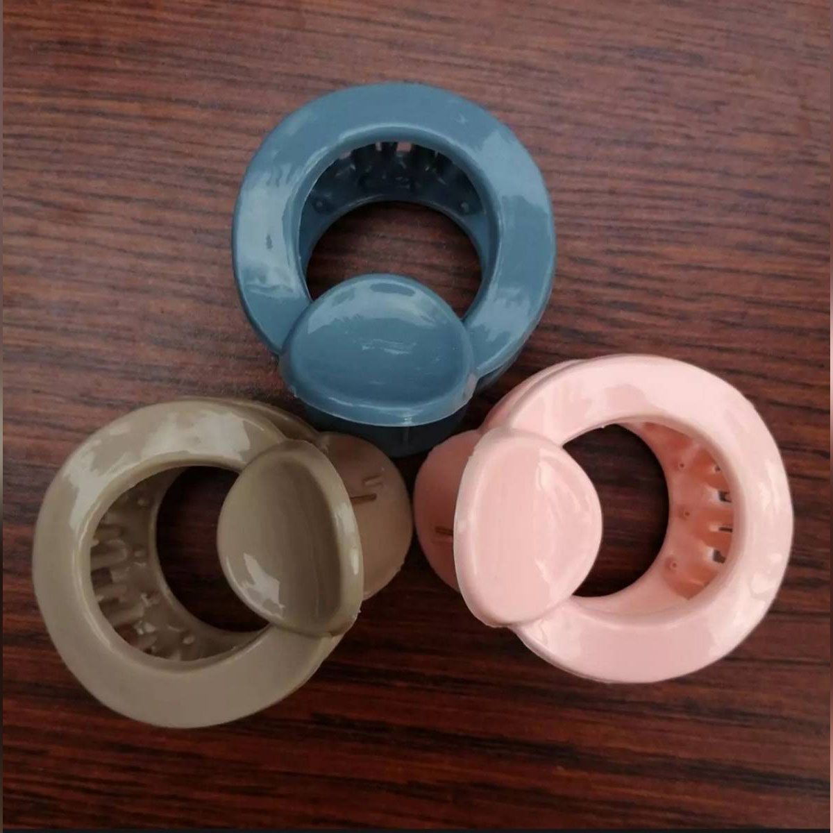 Fashionable Round Hair clip (Kakra Band) - 3 pcs