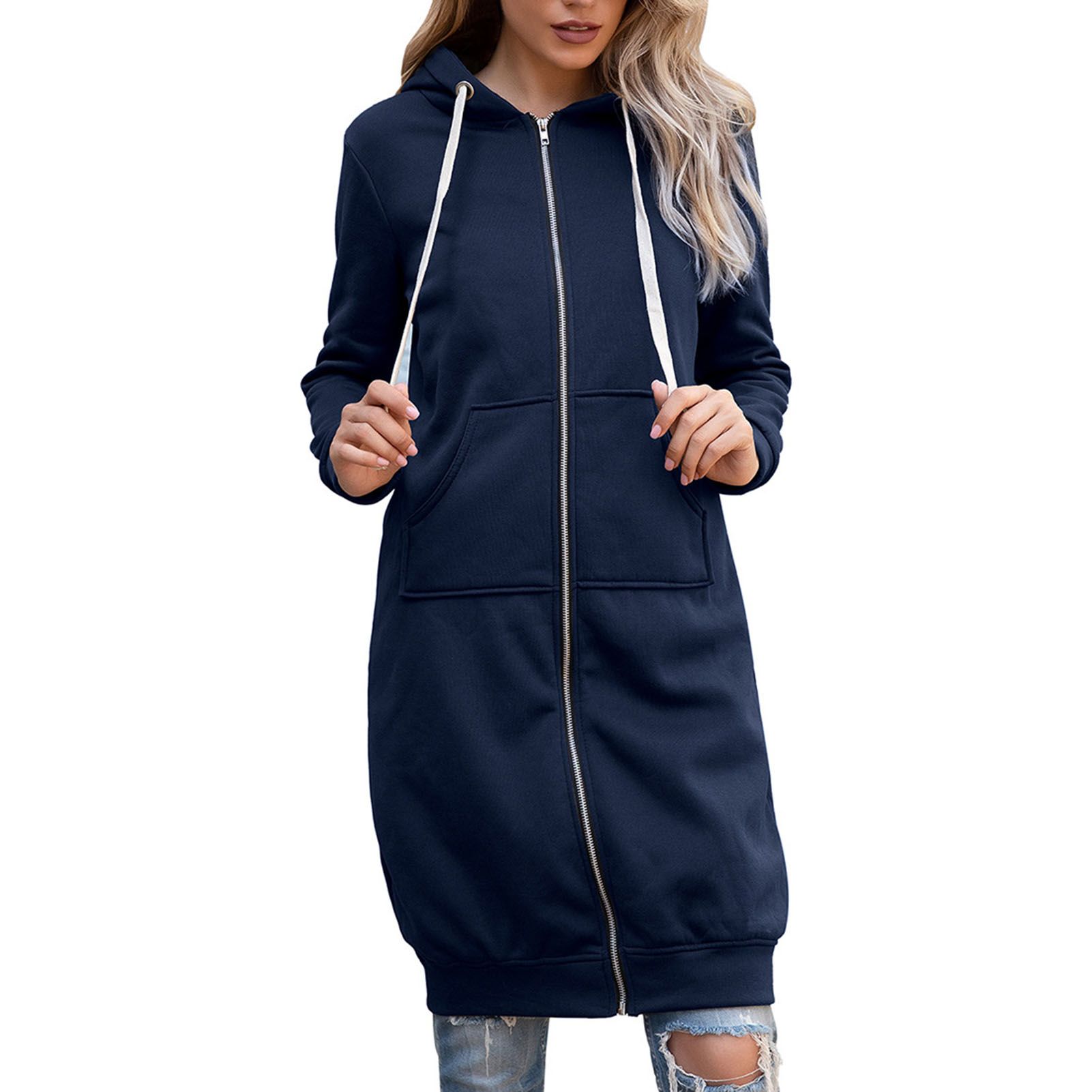 Long Coat Elegant Simple Autumn Coat
