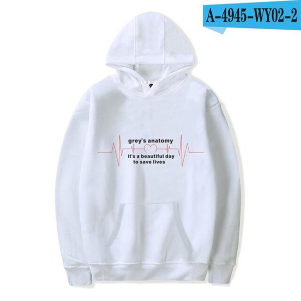 Creative Tumblr Greys Anatomy Hoodies Popular Mens Autumn Fashion Gray's Anatomy Hoodies Sweatshirts Casual Long Sleeve Coats
