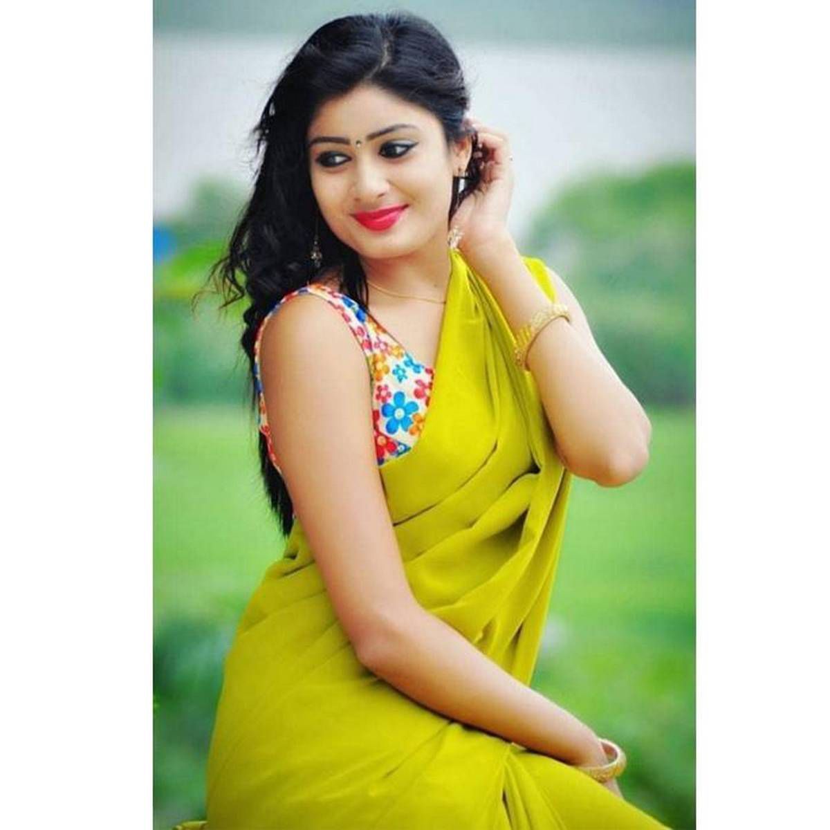 Japani Silk Saree for Women - Lemon Yellow