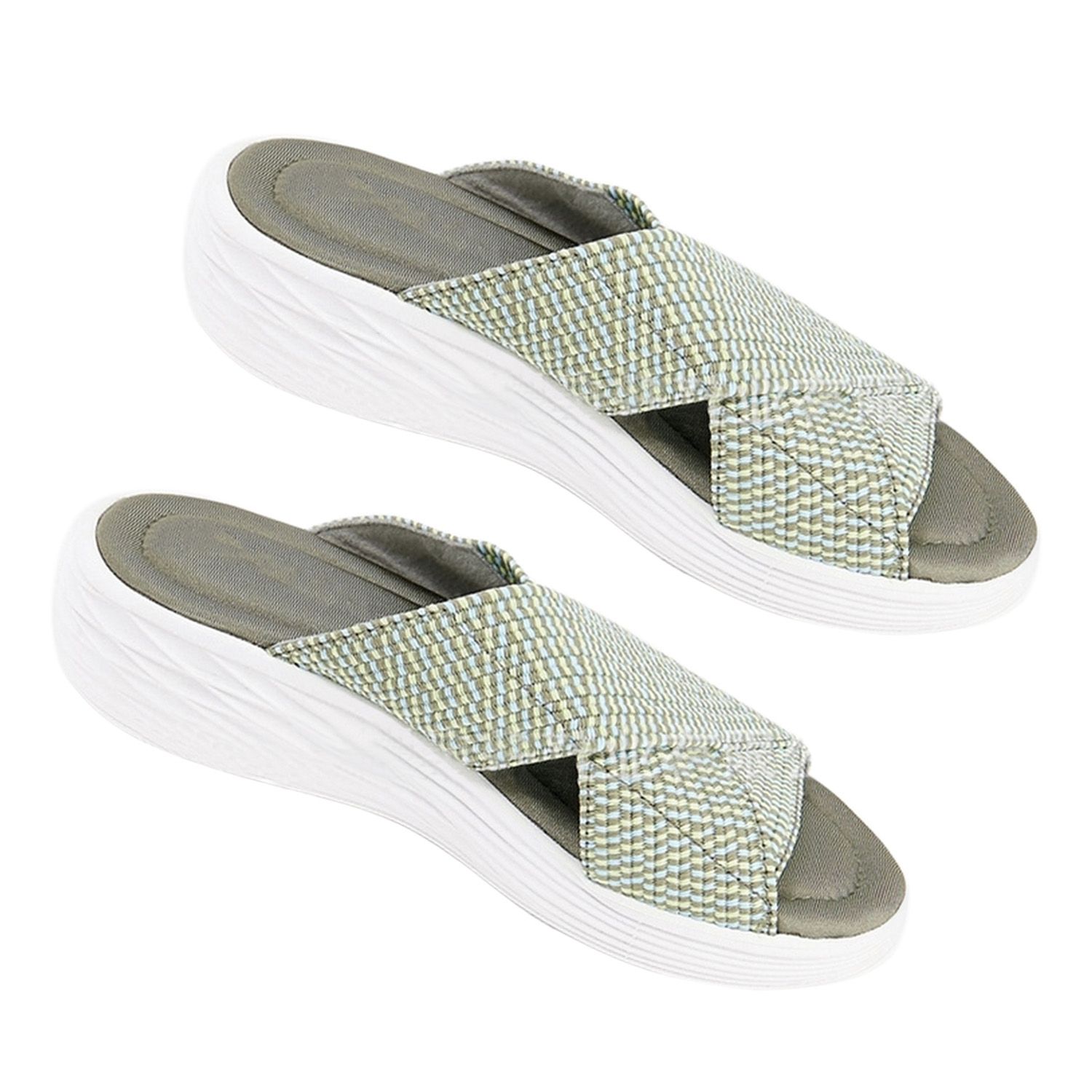 Sandals Thick Bottom Women Flat Sandals Slip