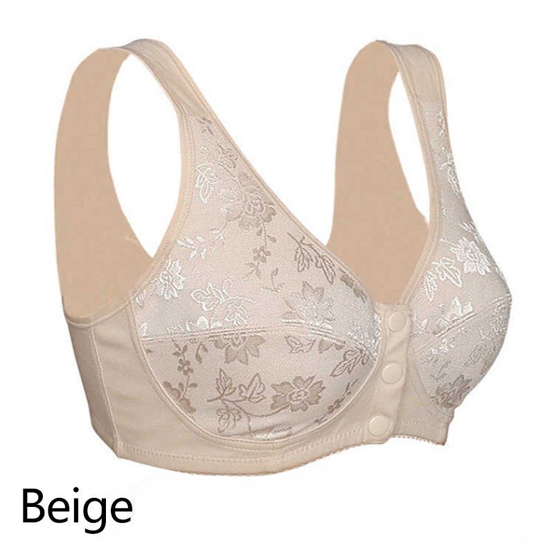 Womens Push Up Bra Front Buckle Wireless Ladies Comfortable Underwear Women Lingerie Intimates Solid Seamless Bras For Women