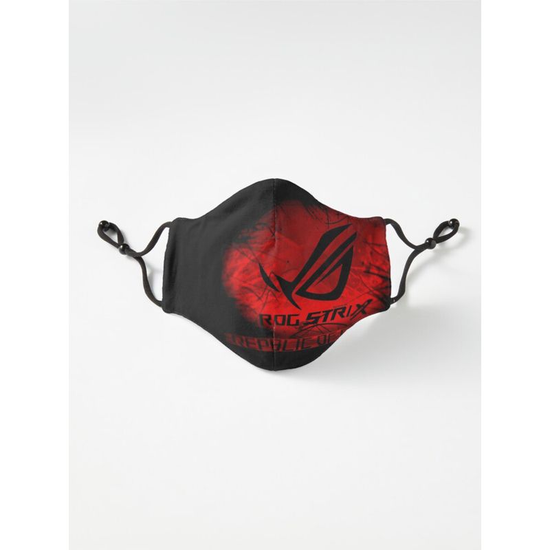 ASUS Republic Of Gamers ASUS Republic Of Gamers ROG Gaming ROG Strix Vaccinated Female Covid-19  Funny Text  Saiyan Text Logo Dragon Ball Z Anime Series Goku Super Saiyan Text Logo Japanese Dragon Anime Dragon Ball Z Sky Stylish FaceMask For Men And Women
