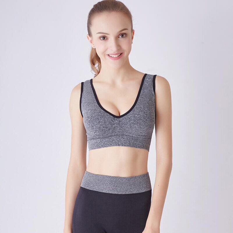LERFEY Women  Seamless Bra With pads Big Size Push up Bras Plus Size 3XL Underwear Vest Tops Wireless Padded Brassiere