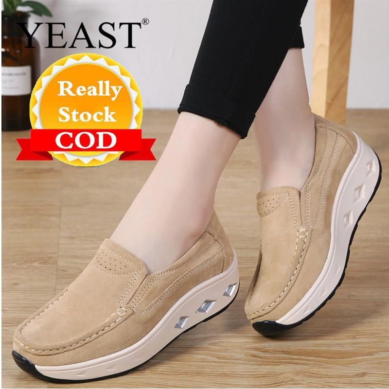 Women Shoes Fashion Sneakers Women Wear-resistant Comfortable Wedges Sneakers Sports Shoes For Women Set Of Feet Comfortable Women Shoes Sock-intl