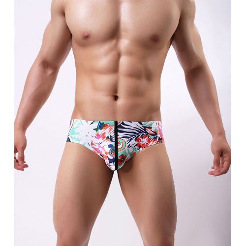 Men Briefs Men Briefs Printed Color Soft Underpants Nylon Sexy Men Briefs Calzoncillos hombre ckyh06