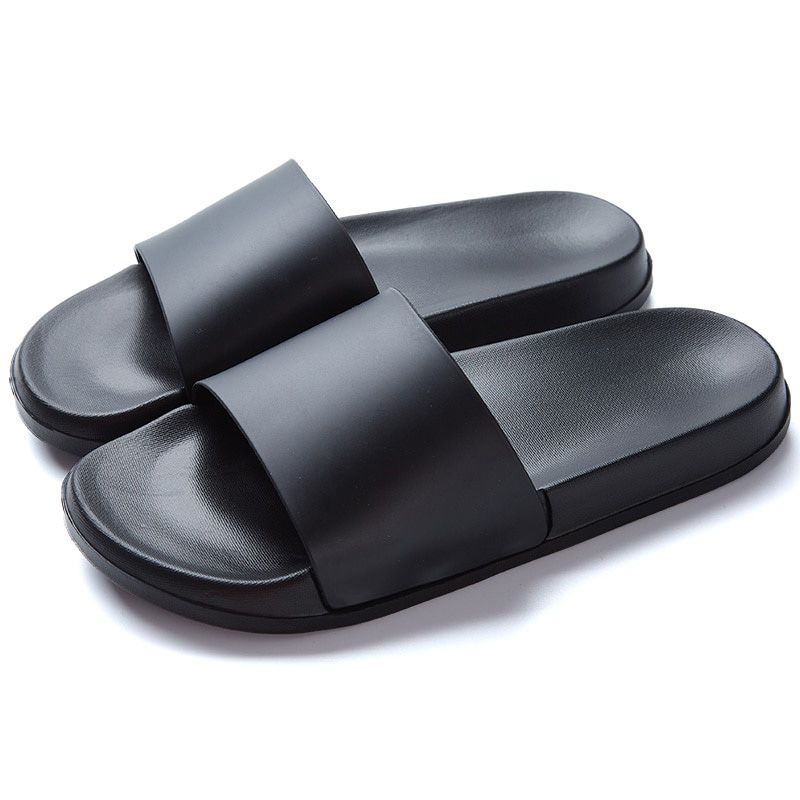 Summer Slides Women Slippers Non-Slip Mute Flip Flops Eva Indoor Outdoor Beach Sandals Men Ladies Couple Lovers Bathroom Shoes