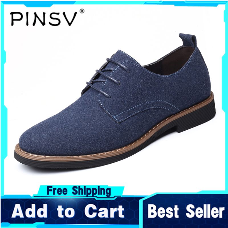 Casual Formal Shoes Size 39-48 Fashion Leather Shoes For Men High Quality Leather Shoes For Office/ Meeting/Wedding Lace-up Shoes