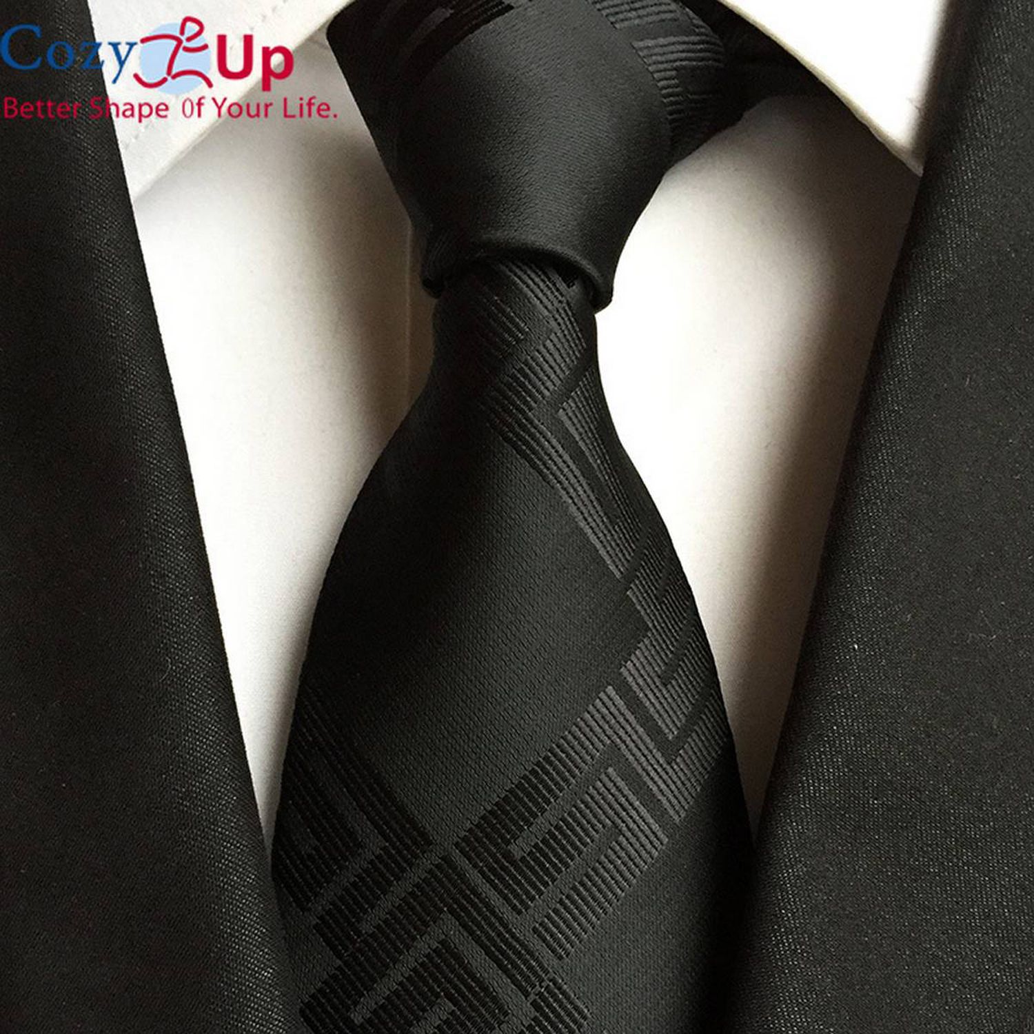 Cozy Up Men Tie Fashion Plain Floral Business Casual Marriage