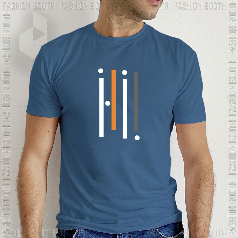 New Line Design Half Sleeve T-Shirt For Man - Genji - T Shirt For Man - T Shirt For Man