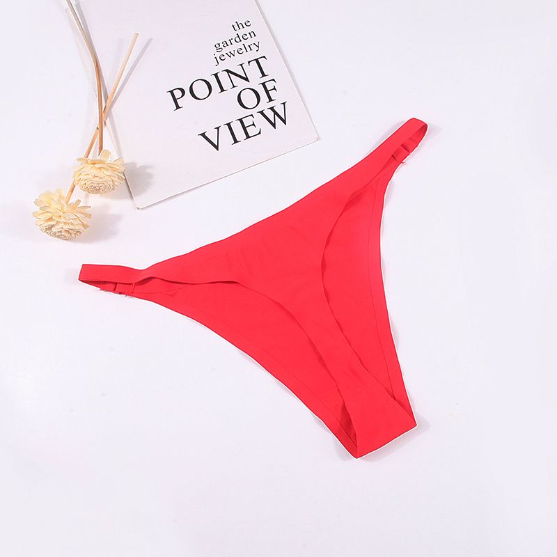 [CMENIN Girls] High Quality Nylon Women's Panties Low Waist Thongs Ladies Underwear Panty Sleeping Wear P0115