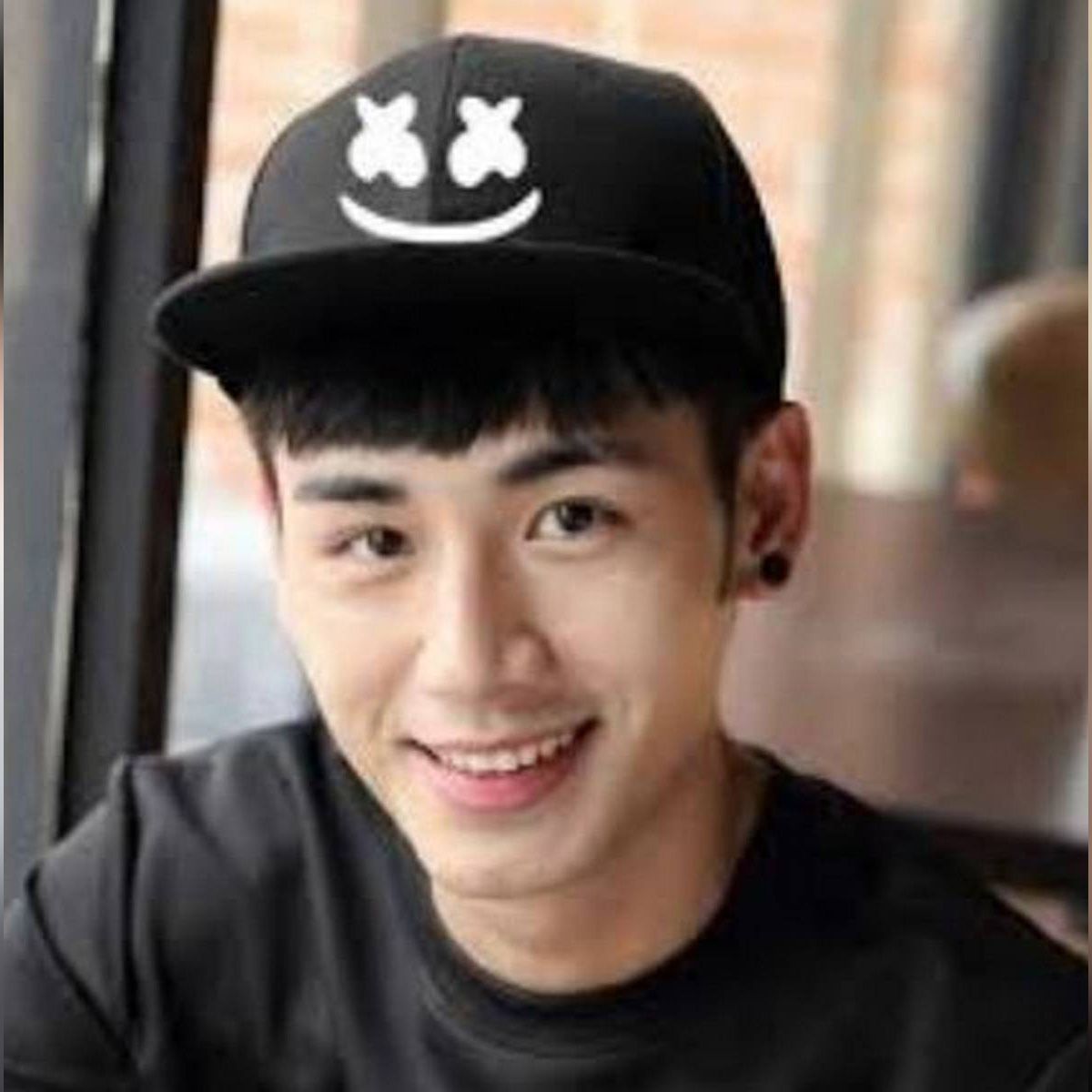 Marshmello DJ Smile Dad Hat
