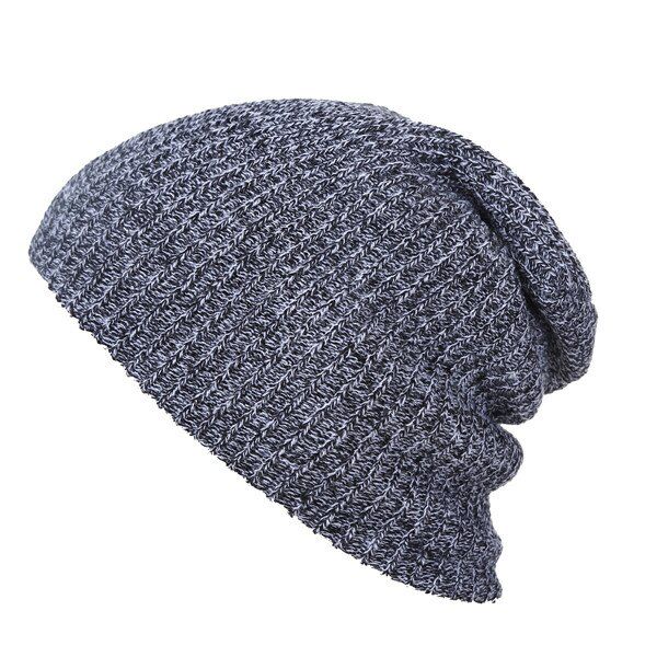 Hip Hop Knitted Cap Women's Winter Hat Casual Acrylic Slouchy Cap Warm Ski Beanie Hats Female Baggy Skullies Beanies