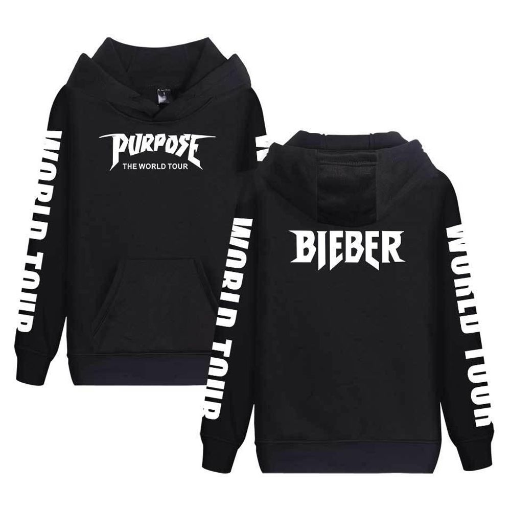 Men's casual hoodie Justin Bieber letter print hoodies men women sweatshirt hoodie jacket hoodies