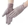 Women Summer Anti-UV Thin Le Elastic Full Finger Touch Screen Cycling Gloves