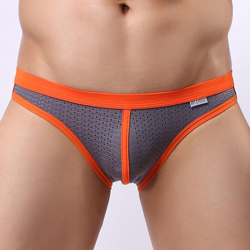 Best Selling Men Mesh Modal Briefs Breathable Men Sexy  Men Briefs Slip