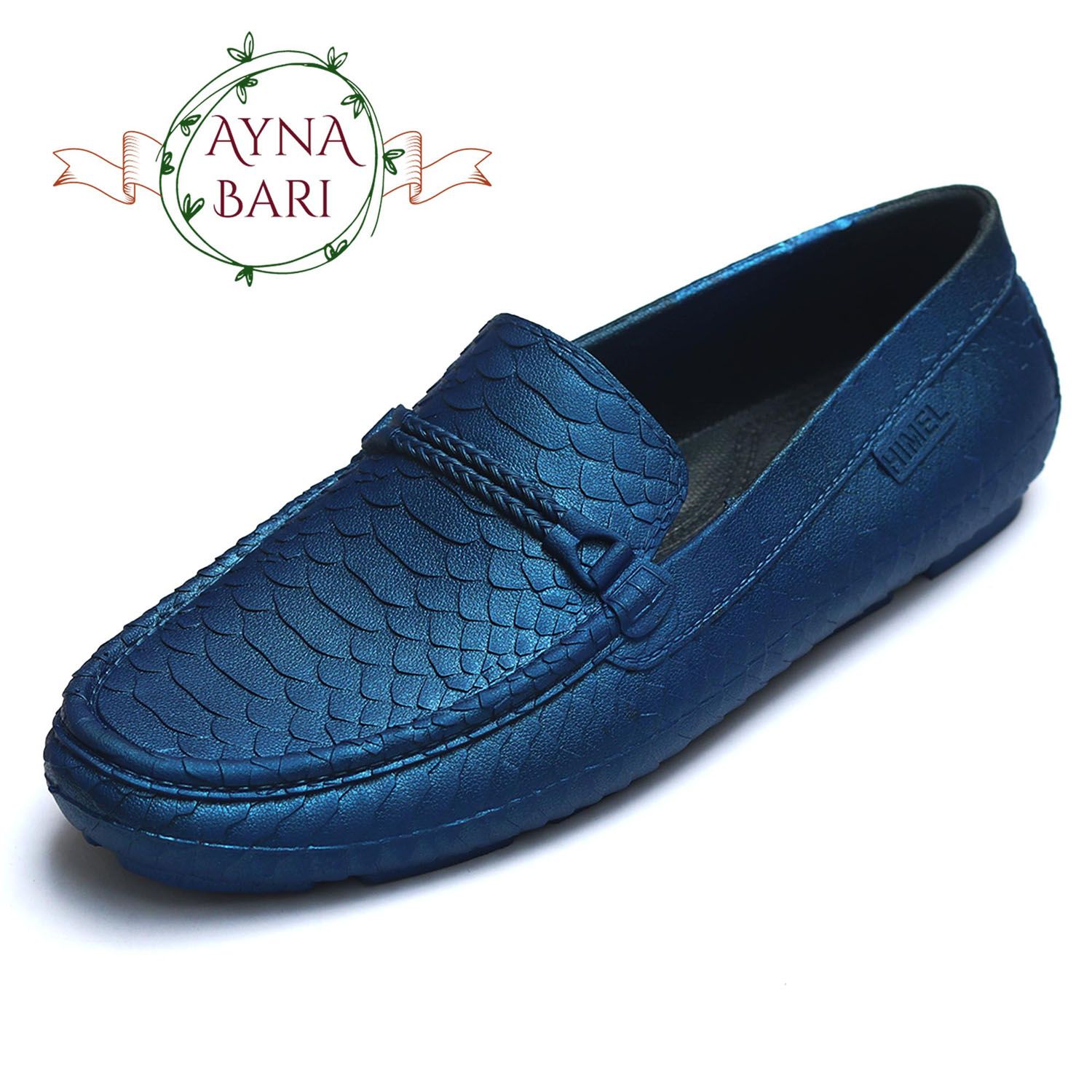Rubber Sports Formal Loafer Shoe HIMEL Water Proof Slip On Loafer Shoes  for Men Full Rubber [Handicraft Shop]