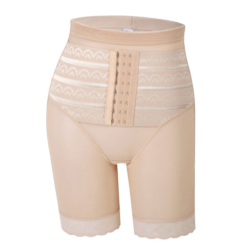 [CMENIN Girls] Tight Nylon Women's Waist Shapewear Korset  Thigh Slimmers Body Shaper Panty for Female Girdle 2 Color S0199