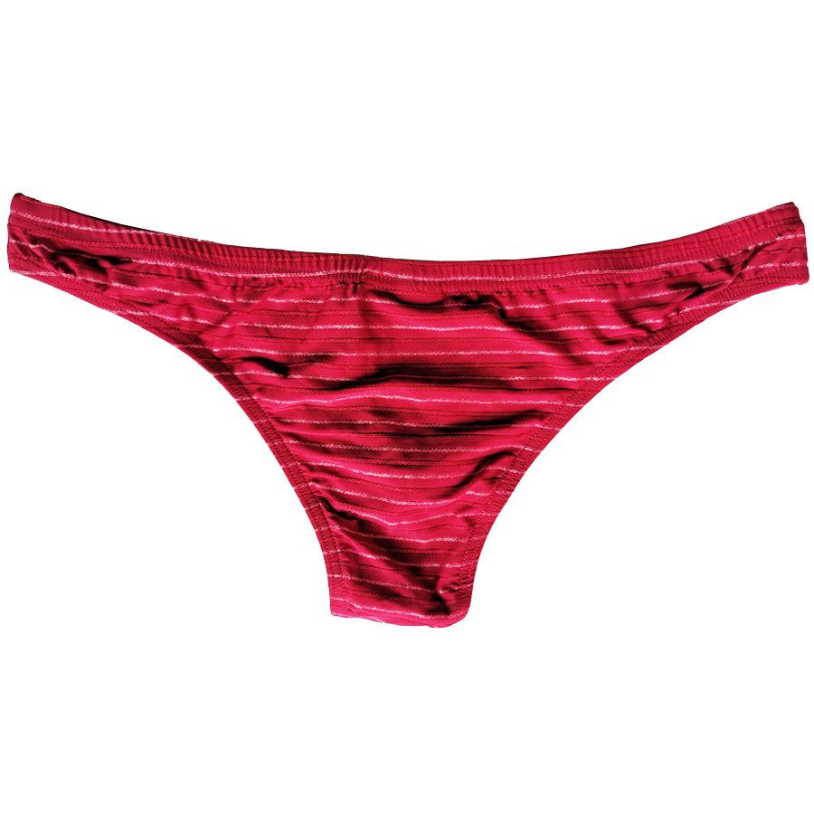 Men Sexy Briefs Stripe  Breathable Soft Cucea Underpants Man Comfortable Gay Pants Cueca Male Panties C903-1