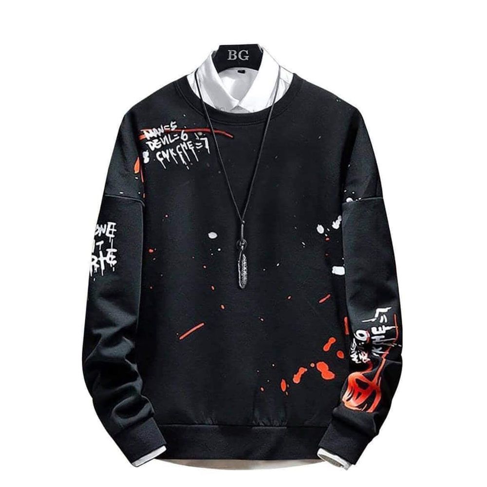Cotton Full Sleeve Sweet shirt for Men - Hoodie For Men