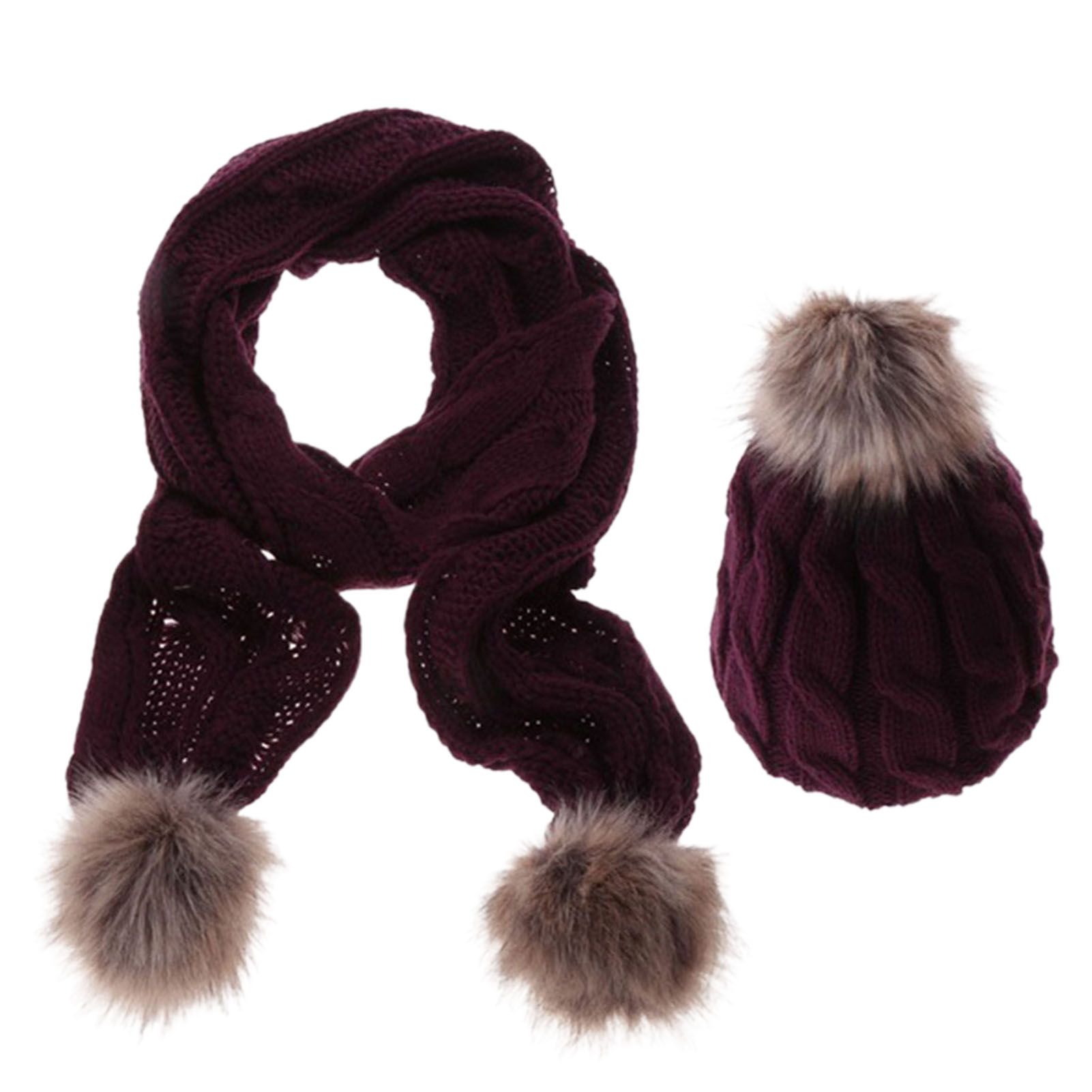 Knitting Hat Beanie Neck Protection Ear Protection Twist Hat Scarf