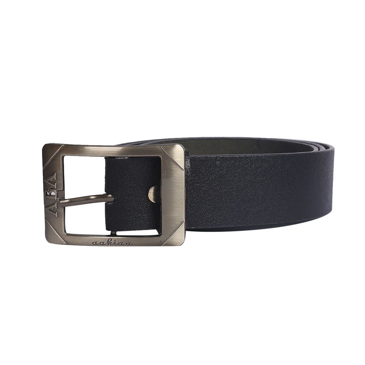 Exclusive-100% Leather Black Belt For Men