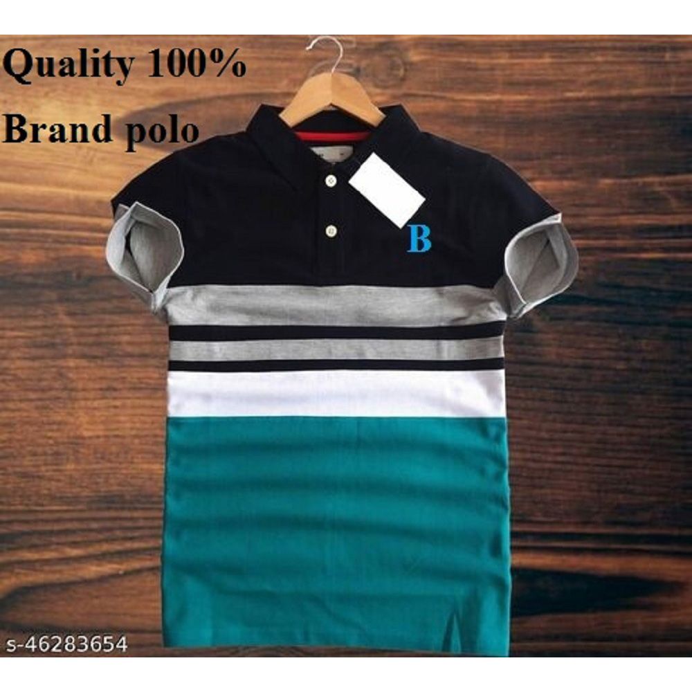 Trendy Fashionable Cotton Polo Shirt For Men
