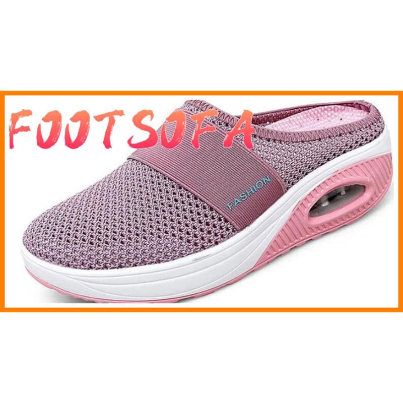 Women Sandals Fashion Wedges Platform Shoes Female Slides Slippers Mesh Lightweight Ladies Footwear