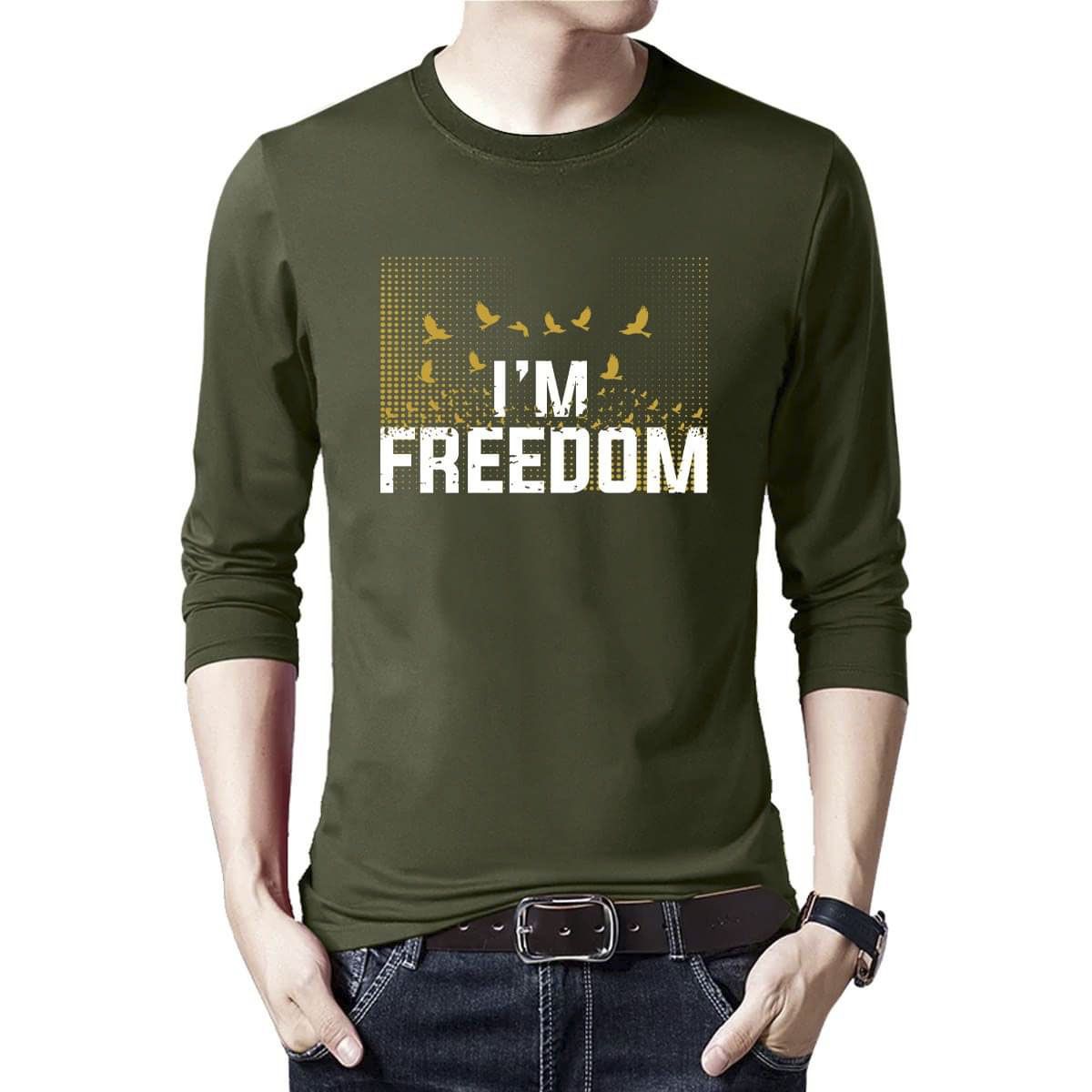 New Style Full Sleeve   T-Shirt For Man