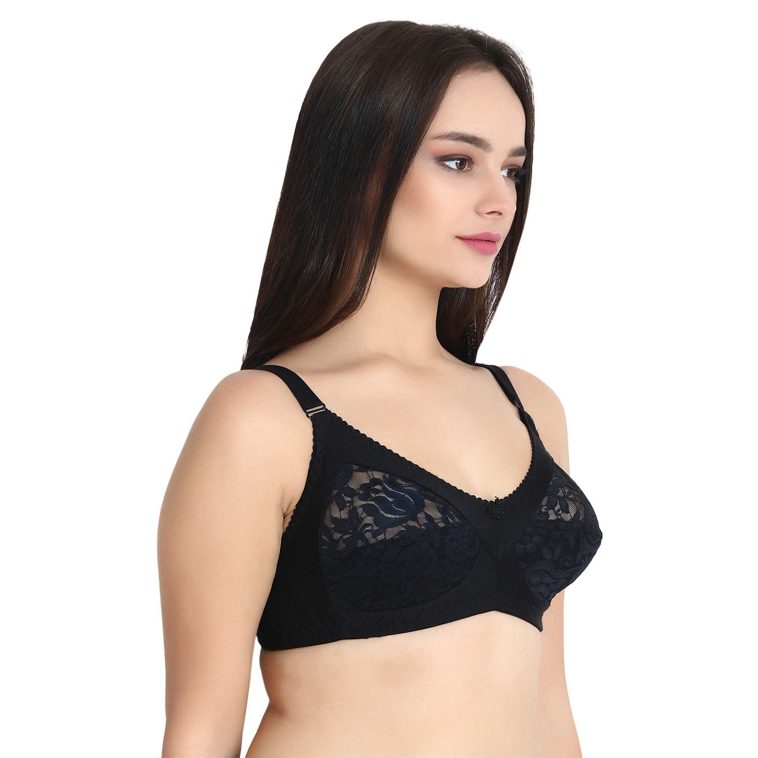 2 Pack 2 Color Bra Penty Set bra for girls bra for girls china bracelet for women - Bra - Bra - Bra For Girls - ব্রা