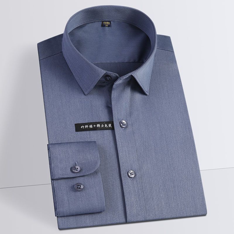 Grey Long Sleeve Casual Shirt For Men - Formal Shirt For Men
